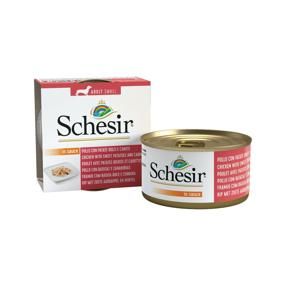 Schesir Wet Dog Chicken & Sweet Potato 150g