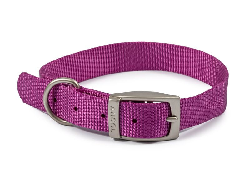VIVA NYLON COLLAR PURPLE 18" S4