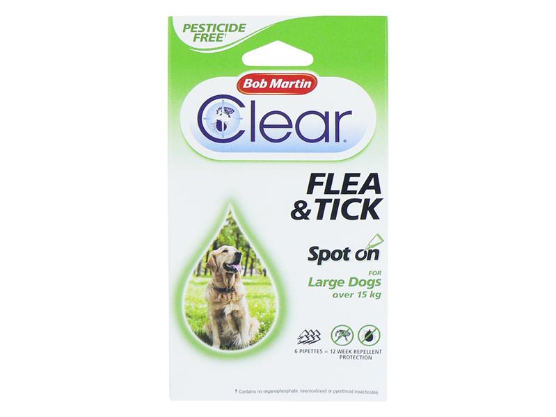 *ROI MARTIN CLEAR SPOT ON FLEA L DOG12WK