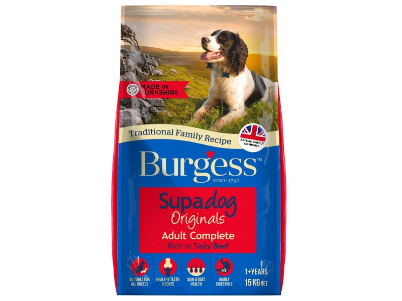 Burgess Dog Adult Beef 12.5kg