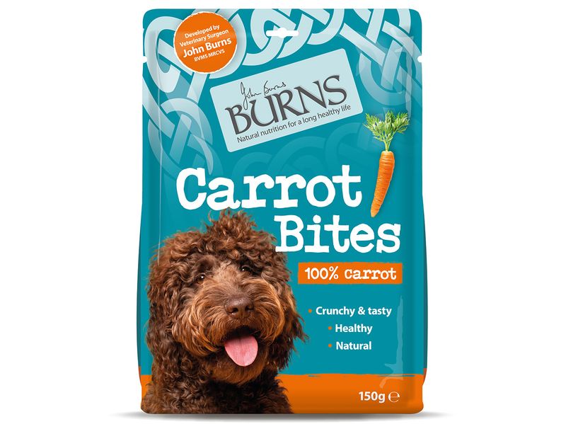Burns Dog Carrot Bites 150g