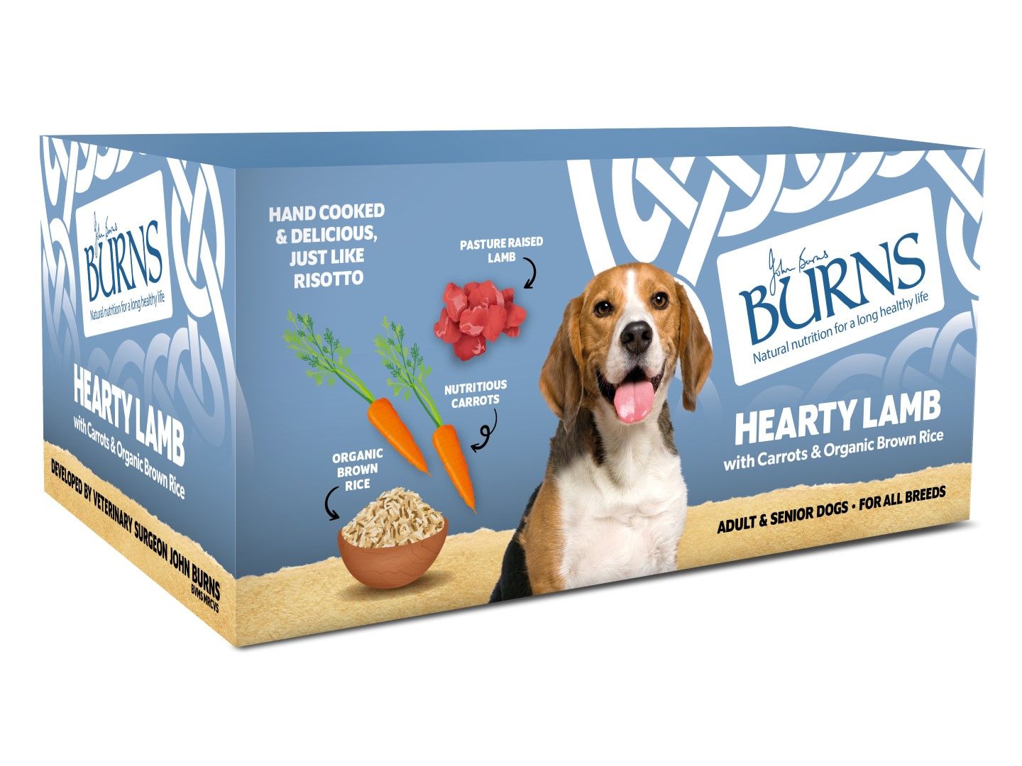 Burns Hearty Lamb 150g 12pk