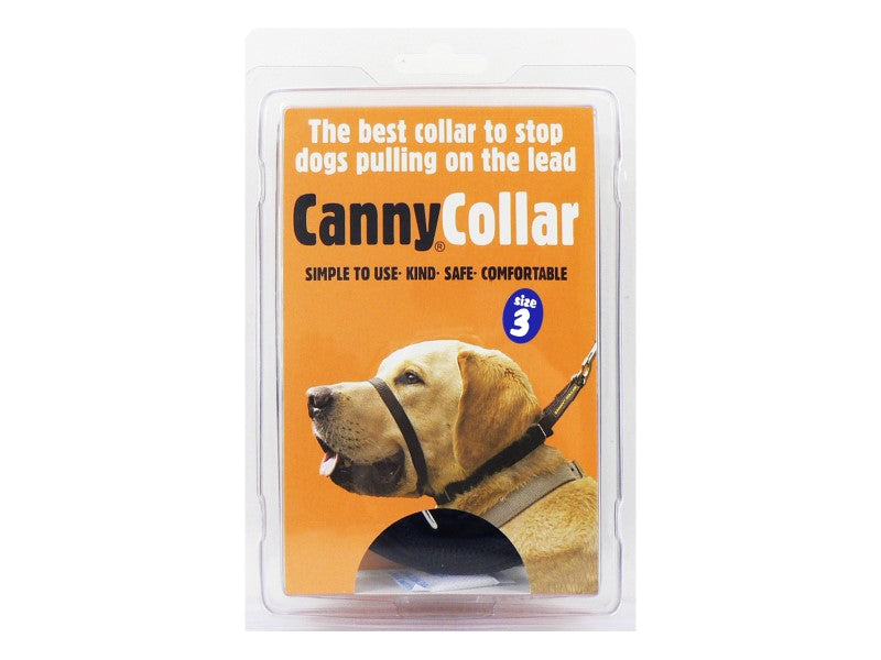 BLACK CANNY COLLAR SIZE 3