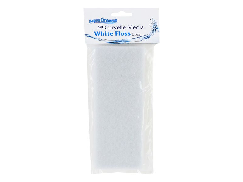 CURVELLE 30LT MEDIA WHITE FLOSS 2PCS