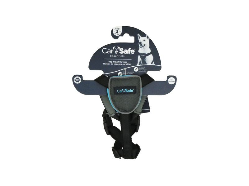 CARSAFE DOG ESSENT HARNESS BLACK XSMALL