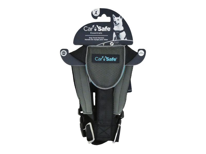CARSAFE DOG ESSENT HARNESS BLACK MEDIUM