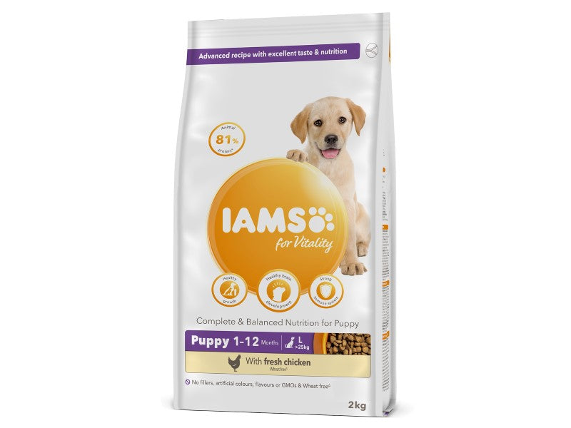 IAMS Dog Puppy Large Chicken 2kg