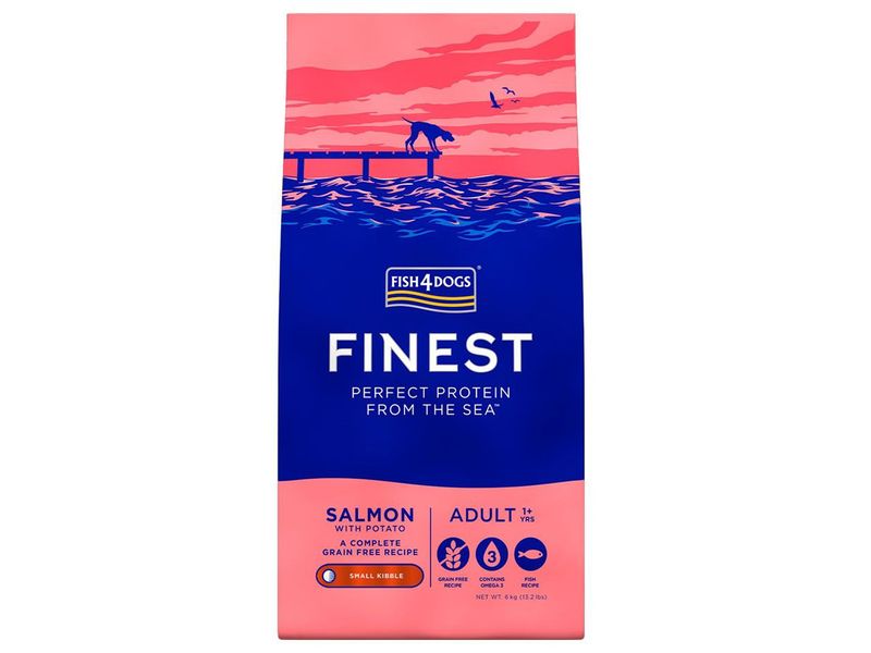 Fish4Dogs Finest Adult Small Salmon 6kg