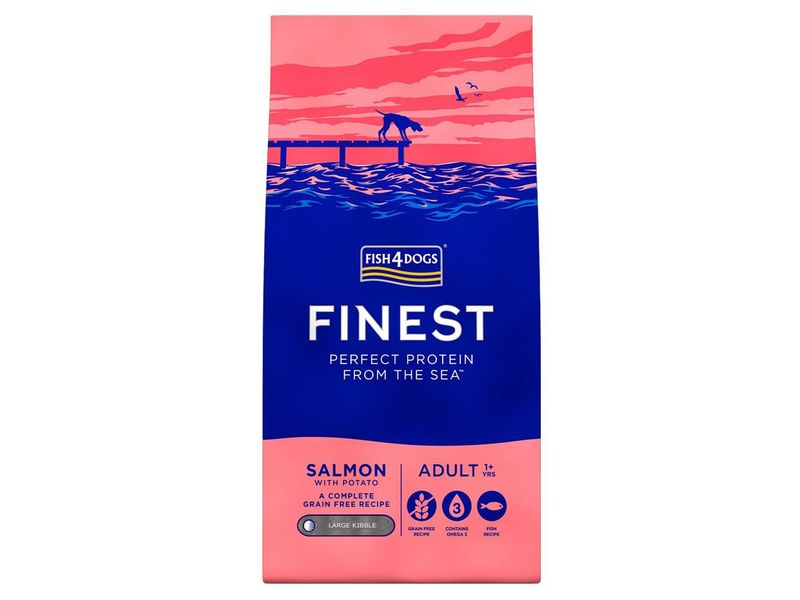 Fish4Dogs Finest Adult Large Salmon 6kg