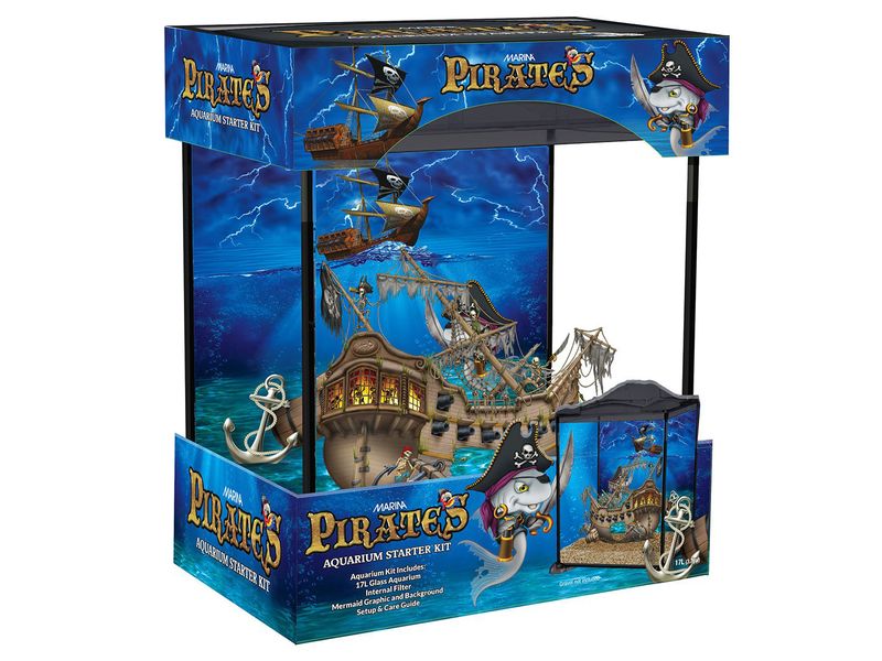 Marina Pirate Aquarium 17L