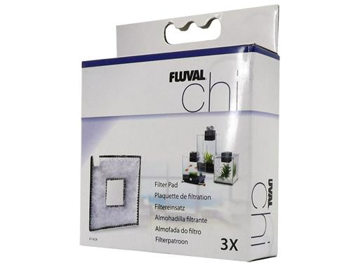 FLUVAL CHI 19&25L FILTER REPLACE PAD 3PK