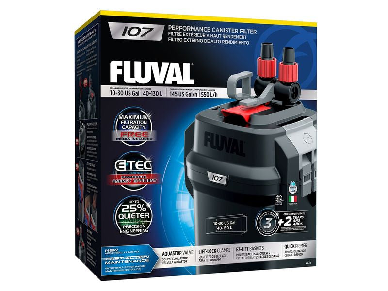 FLUVAL 107 EXTERNAL FILTER