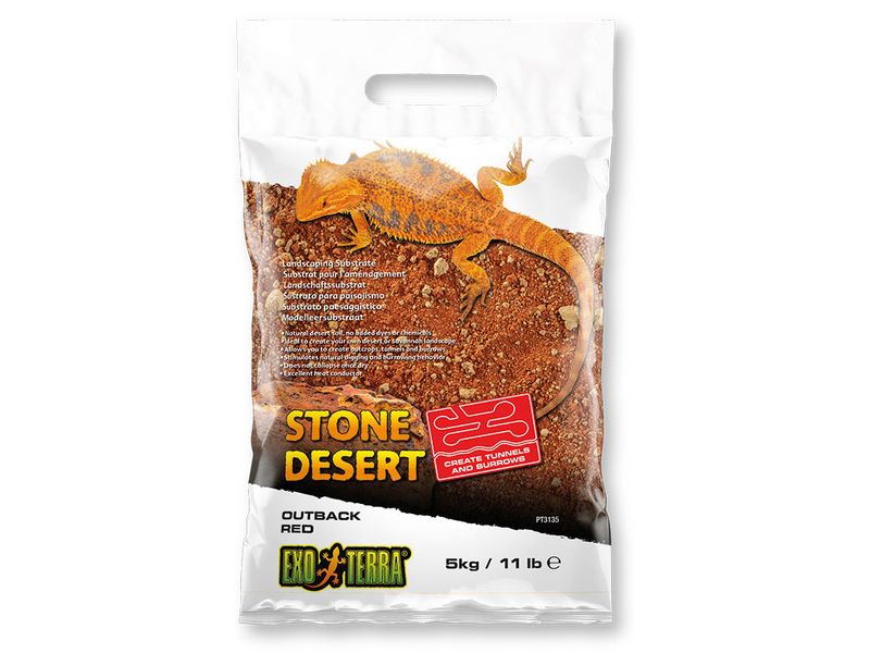EXO TERRA RED STONE DESERT SUBSTRATE 5KG