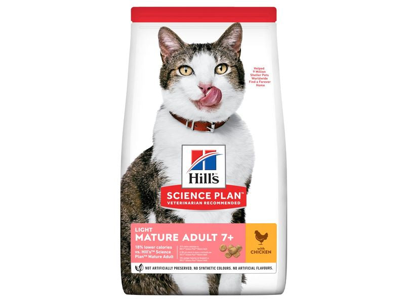 Hills Cat 7KG Mature Light Chicken