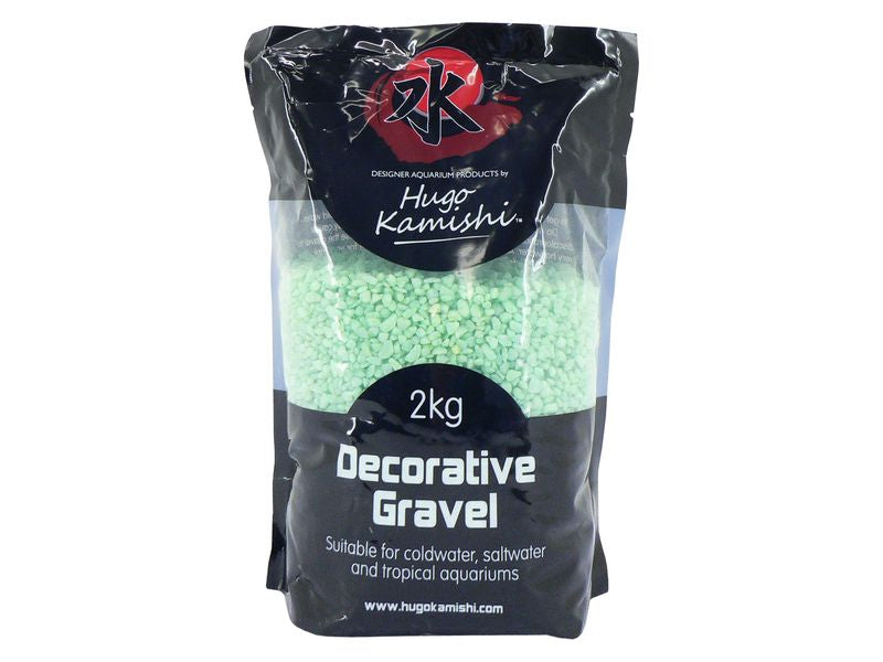 HUGO 2KG NEON GREEN GRAVEL