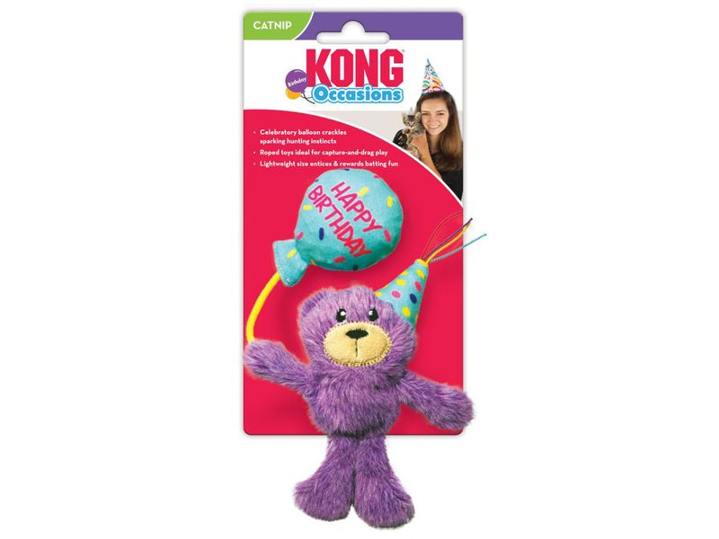 Kong Cat Occasions Birthday Teddy