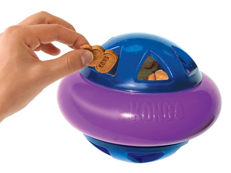 KONG HOPZ BALL TREAT DISPENSER LARGE