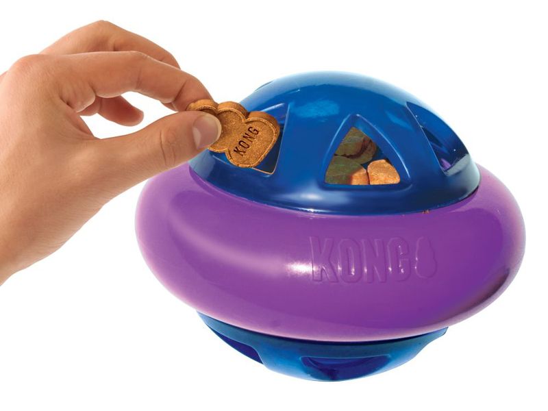 KONG HOPZ BALL TREAT DISPENSER SMALL