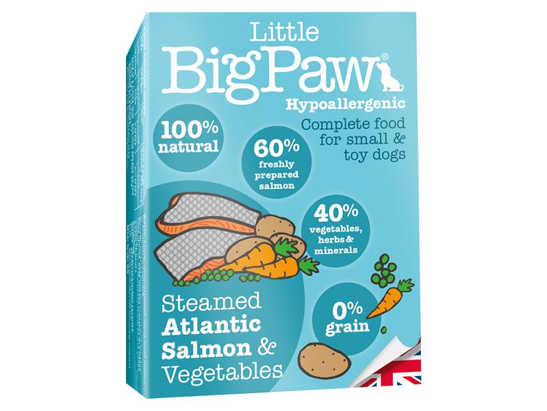 Little Big Paws Small Dog Salmon & Veg 150g