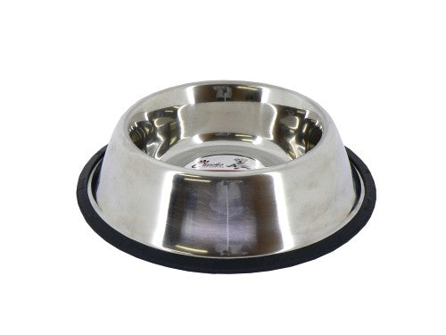 CHEEKO STEEL NON-SLIP/TIP BOWL 1000ML 8"
