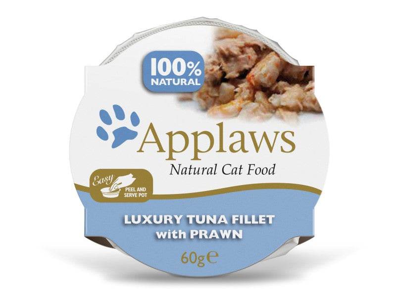 APPLAWS Lux Tuna & Prawn Cat Pot 60G