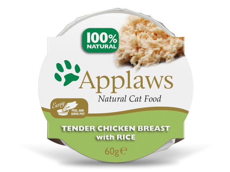 APPLAWS Chicken & Rice Cat Pot 60G
