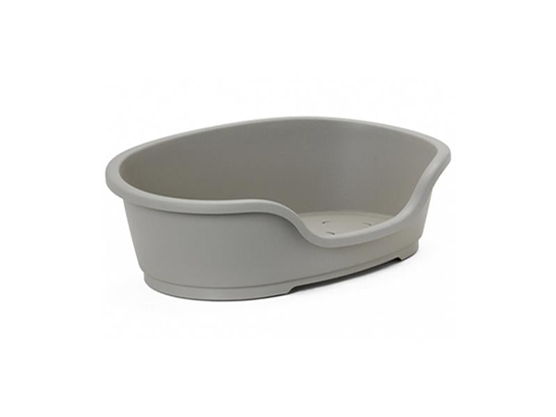 PLASTIC DOMUS BED 40CM WARM GREY (H240)