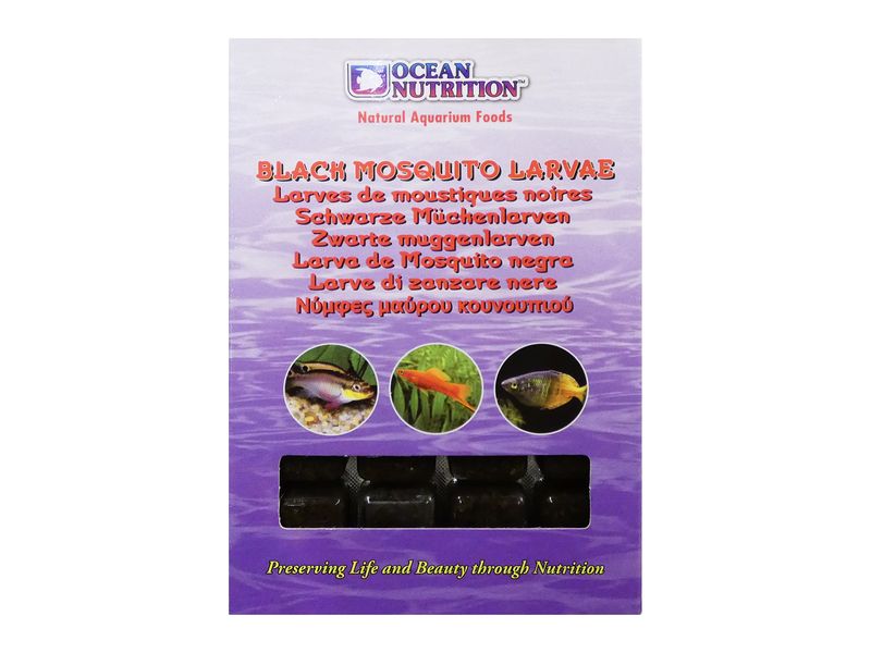 O NUT FROZEN BLK MOSQUITO LARVAE 100G