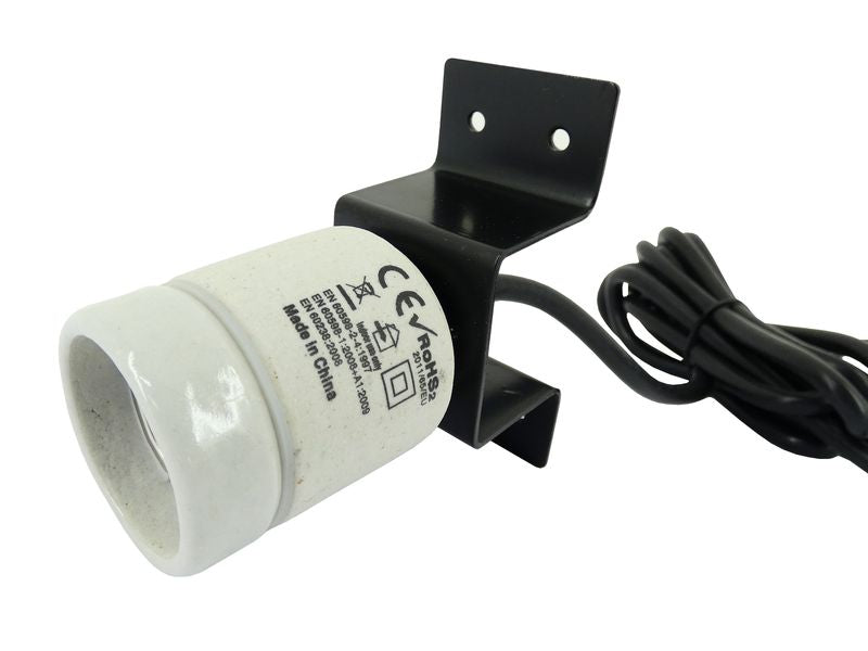 PR CERAMIC LAMP HOLDER WITH BRACKET