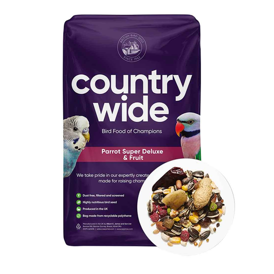 Countrywide Deluxe Parrot with Fruit 12.5kg