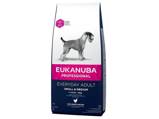 Eukanuba Adult Everyday Small & Medium Breed 16.5kg