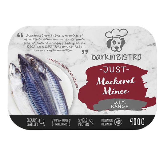 BarkinBISTRO Just Mackerel Mince 400g