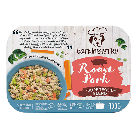 BarkinBISTRO Roast Pork Cooked Dog Food