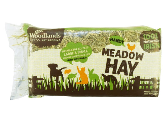 WOODLANDS SML MEADOW HAY HANDY PACK 1KG