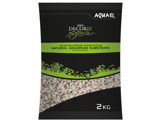 AQUAEL DOLOMITE WHITE GRAVEL 2-4MM 2KG