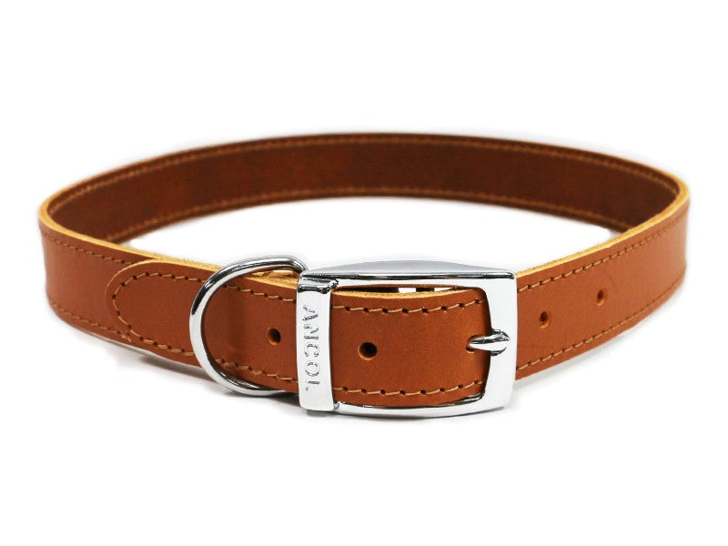 SEWN LINED COLLAR TAN 22" S6