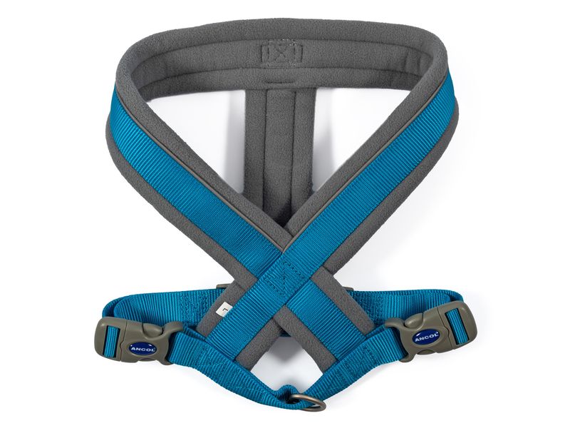 VIVA PADDED HARNESS BLUE LARGE