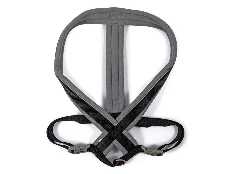 VIVA PADDED HARNESS BLACK XXLARGE