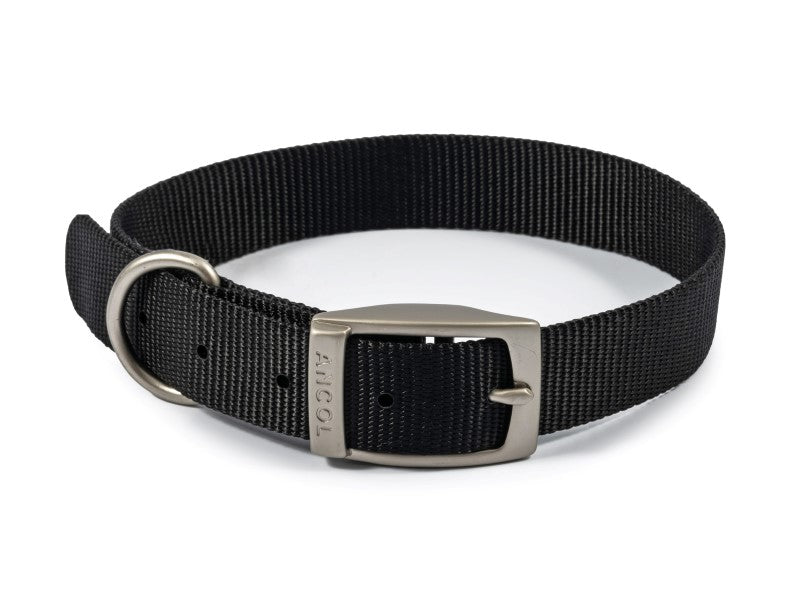 VIVA NYLON COLLAR BLACK 20" S5