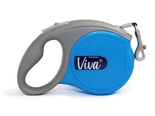 VIVA RETRACT 5M TAPE LEAD SML BLUE 20KG