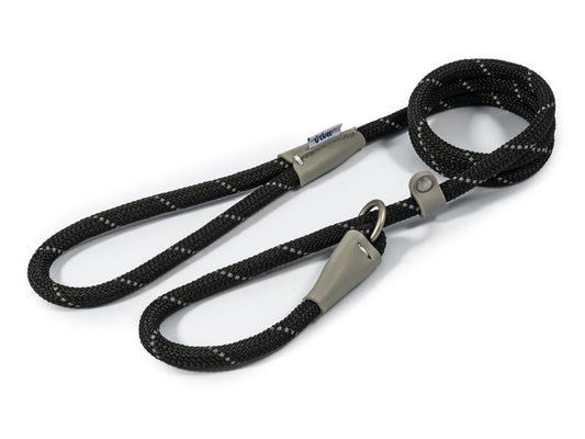 VIVA ROPE SLIP LEAD BLACK10MMX1.2M