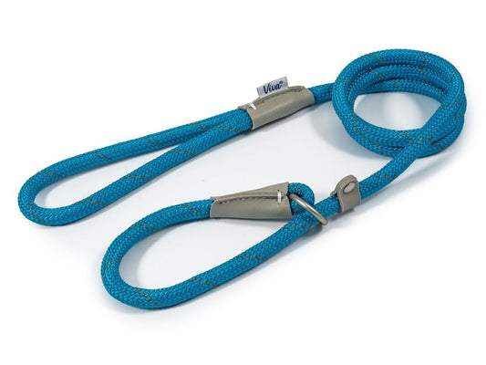VIVA ROPE SLIP LEAD BLUE  10MM X1.2M