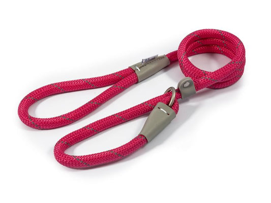 VIVA ROPE SLIP LEAD PINK 12MM X 1.5M