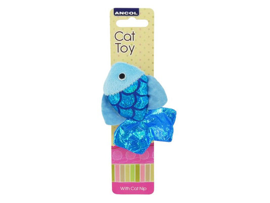 Glitter Fish Cat Toy 10CM