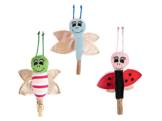 CATNIP Wand PK Butterfly Ladybird D/FLY