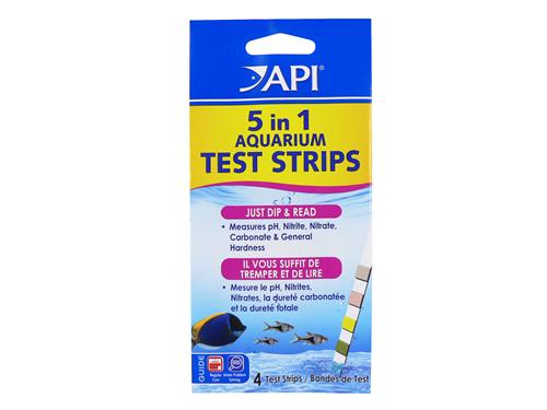 API 5 IN 1 TEST STRIP - 4 STRIPS