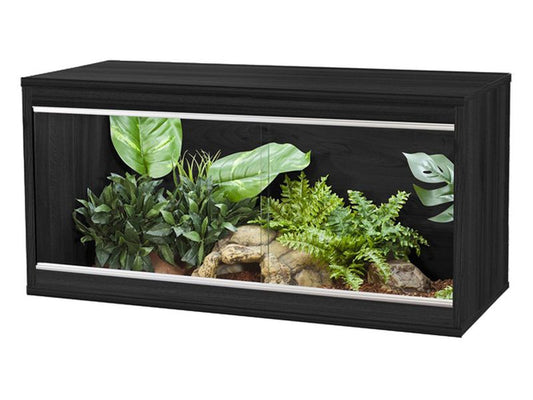 REPTI Home Medium Vivarium Black 36"