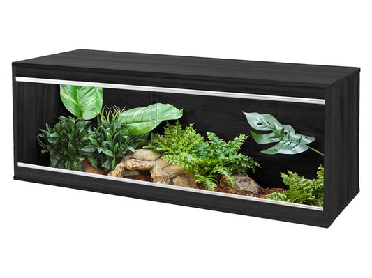 REPTI Home Large Vivarium Black 48"