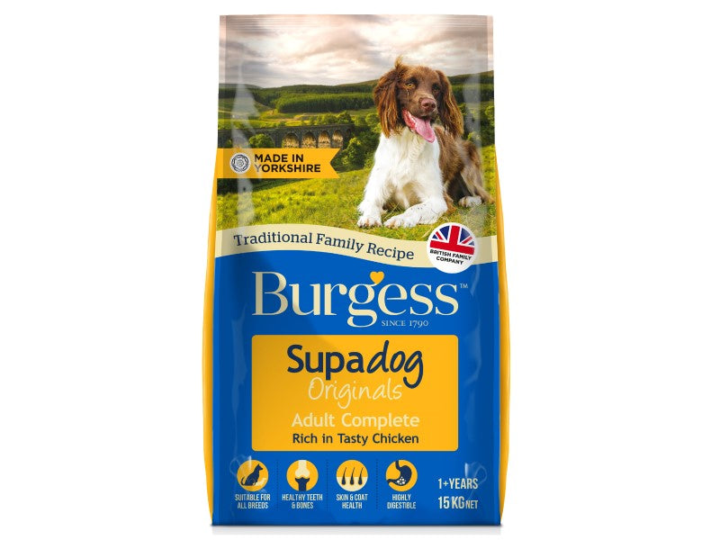 Burgess Dog Adult Chicken 12.5kg