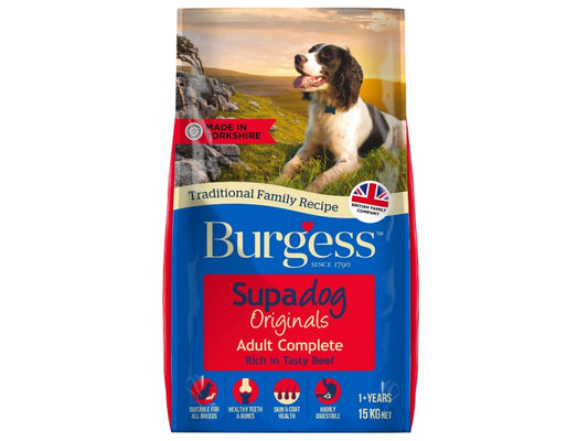 Burgess Dog Adult Beef 12.5kg